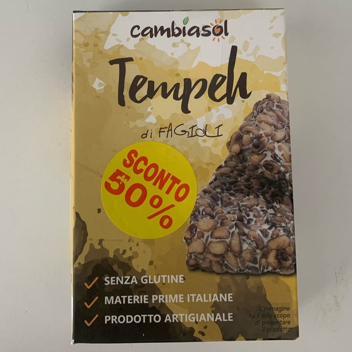 photo of Cambiasol Tempeh Di Fagioli shared by @francescachieppa18 on  10 Jul 2022 - review