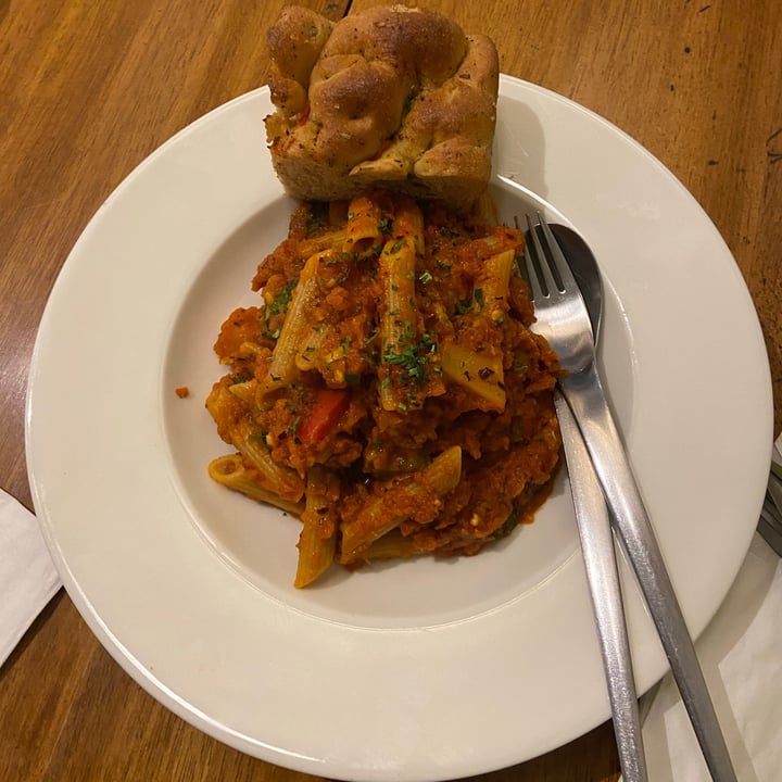 review photo of Getafix Cafe Arrabiata Pasta shared by @adinteee on 19 Mar 2021 - review