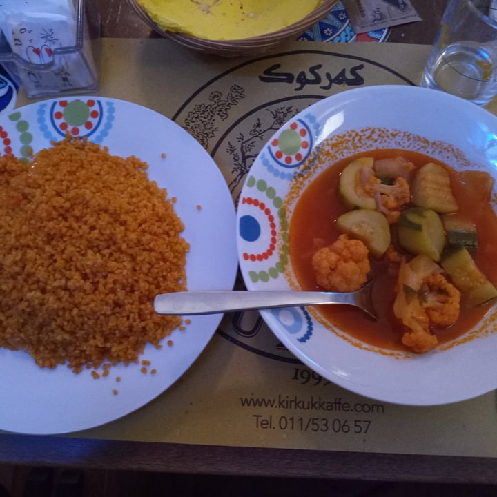 review photo of Kirkuk Kaffe Bulgur Con Sugo Alla Verdure shared by @evitania on 17 Nov 2022 - review