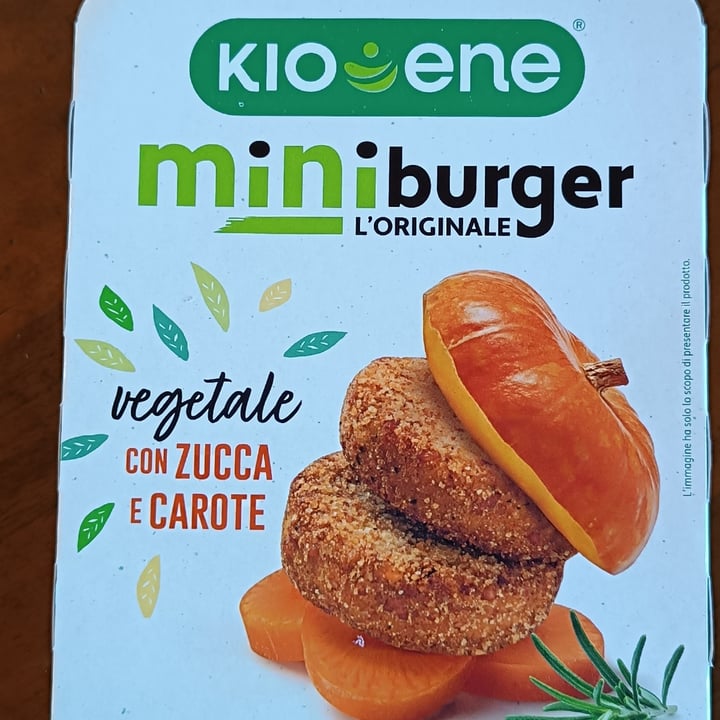 photo of Kioene mini burger carota e zucca shared by @danielagabrielli on  18 Oct 2022 - review