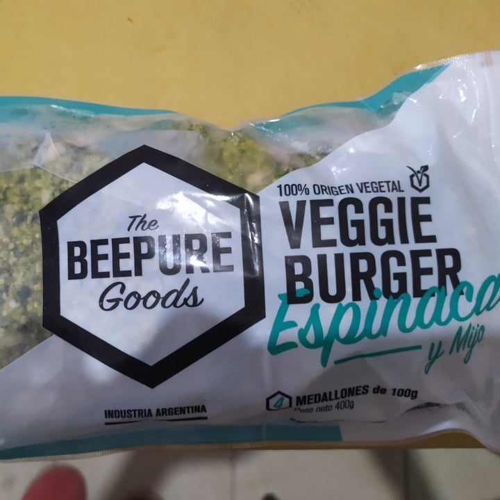 photo of The Beepure Goods Hamburguesas de espinaca y mijo shared by @luciana13 on  17 Mar 2021 - review