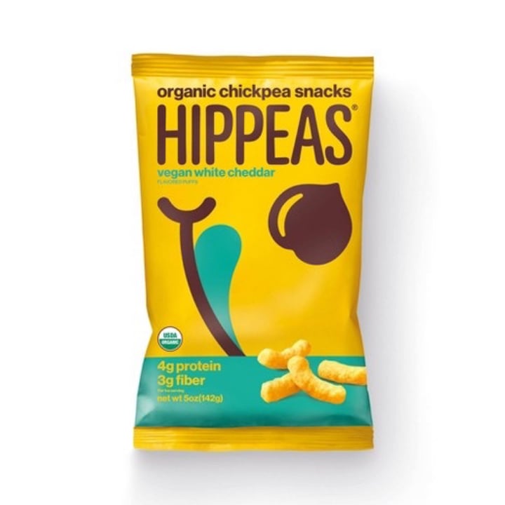 photo of Hippeas Vegan White Cheddar Organic Chickpea Puffs shared by @meganandersunshine on  22 Jul 2021 - review