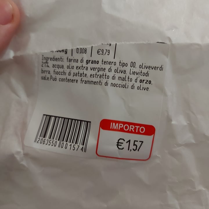 review photo of Esselunga Focaccia con olive shared by @fasveg on 26 Nov 2022 - review
