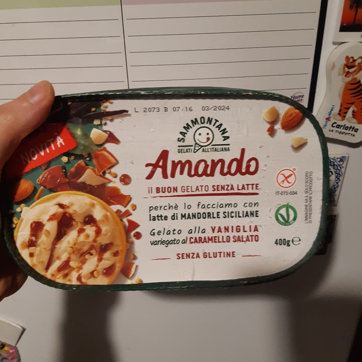 photo of Sammontana amando caramello salato shared by @giulia4la on  09 Jul 2022 - review