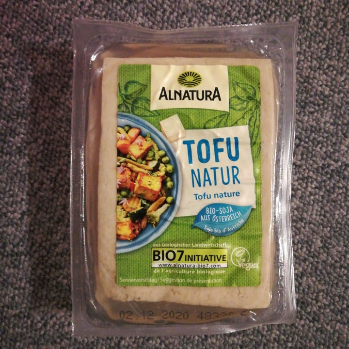 photo of Alnatura Tofu Natur shared by @katharina98 on  28 Feb 2020 - review