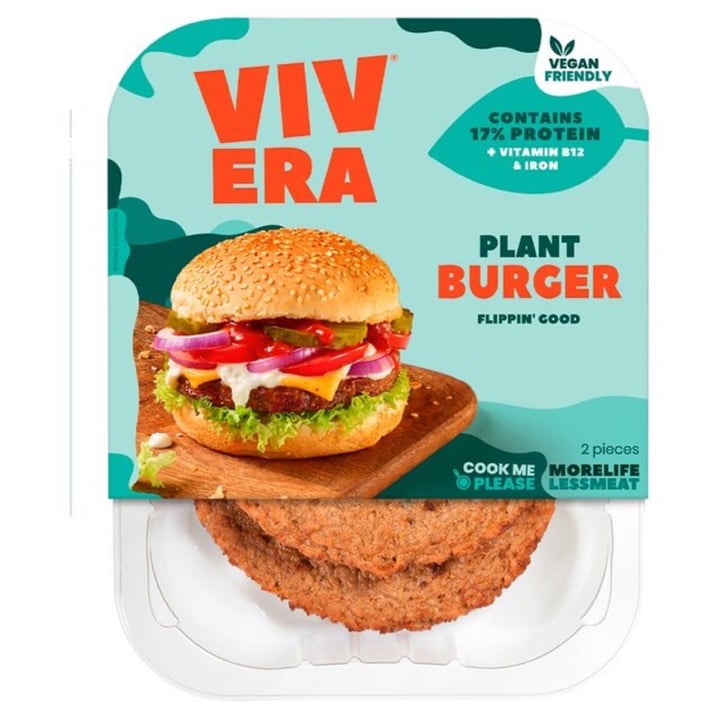 photo of Vivera Plant Burger shared by @oatlygirl on  19 May 2021 - review