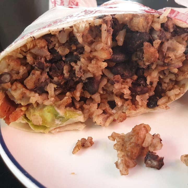 photo of Natural Veg Burrito vegan shared by @lassveglove on  25 Oct 2020 - review