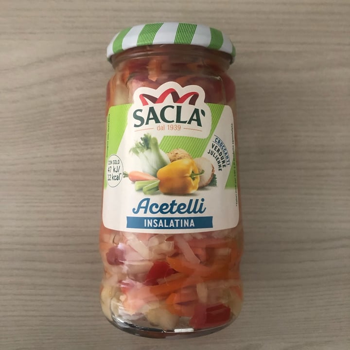 photo of Sacla' Acetelli Insalatina shared by @alstaro on  11 Mar 2022 - review