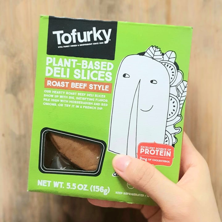 photo of Tofurky Plant-Based Deli Slices Roast Beef Style shared by @simhazel on  16 Jun 2020 - review