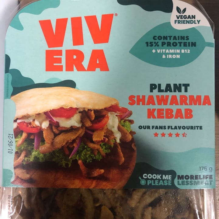 photo of Vivera Plant Shawarma Kebab shared by @chloerxp on  01 Jun 2021 - review