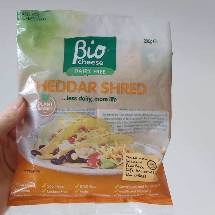 photo of Bio Cheese Cheddar Shred shared by @lotuspond on  25 Sep 2021 - review