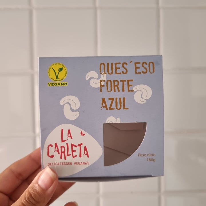 photo of La Carleta Ques'eso Forte Azul shared by @lauraperezdietista on  18 Sep 2022 - review