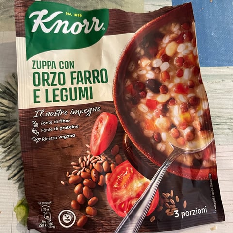 Knorr zuppa con orzo farro e legumi Reviews | abillion