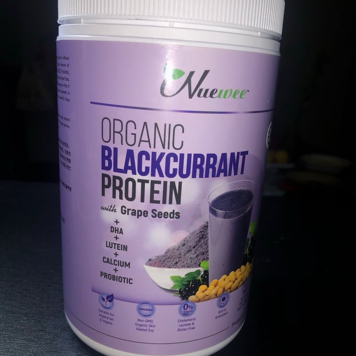 photo of Nuewee by Prowell Organic Black Currant Protein shared by @doaa on  22 Apr 2020 - review