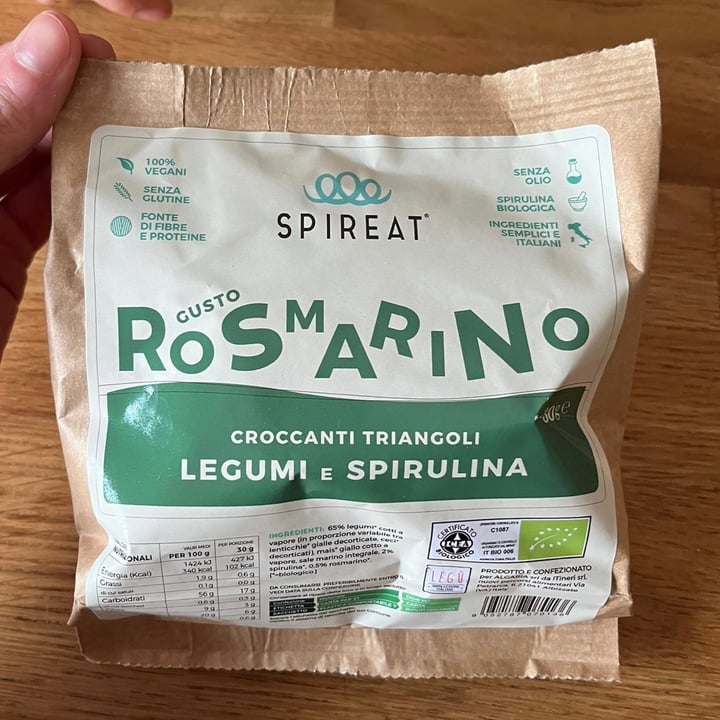 review photo of Spireat Croccanti triangoli gusto rosmarino shared by @antoanto on 18 Dec 2022 - review