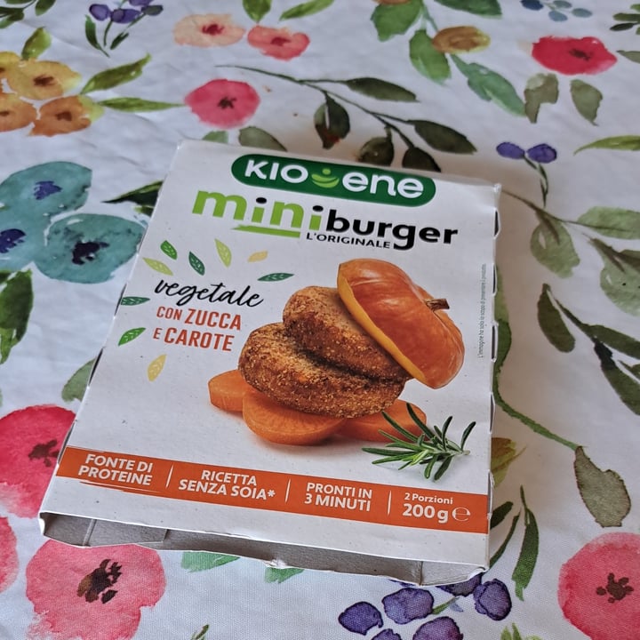 photo of Kioene Mini Burger Zucca E Carote shared by @kisa89 on  01 Aug 2022 - review