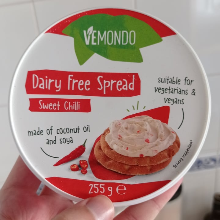 photo of Vemondo Dairy free spread sweet chili shared by @moosuky-san on  17 Sep 2022 - review