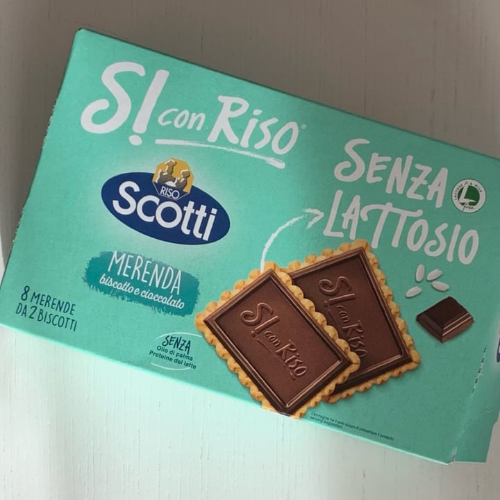 photo of Riso Scotti Sì con Riso (Merenda Biscotto E Cioccolato) shared by @viorao on  10 Dec 2021 - review