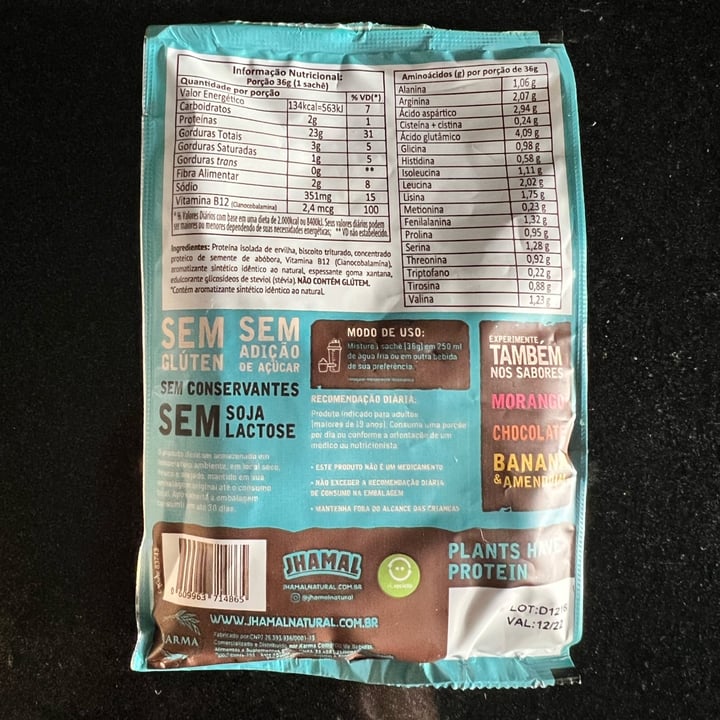 review photo of jhamal natural Proteína Vegetal Sabor Cookies shared by @eloveg on 21 Aug 2022 - review