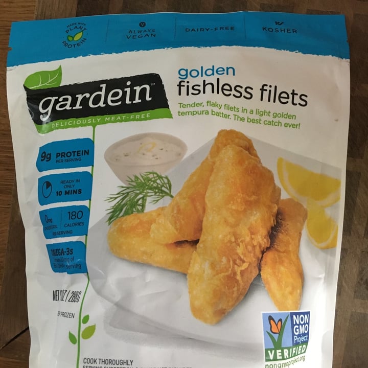 review photo of Gardein Golden Plant Based F'sh Filets shared by @heartwoodhaven on 30 Apr 2020 - review