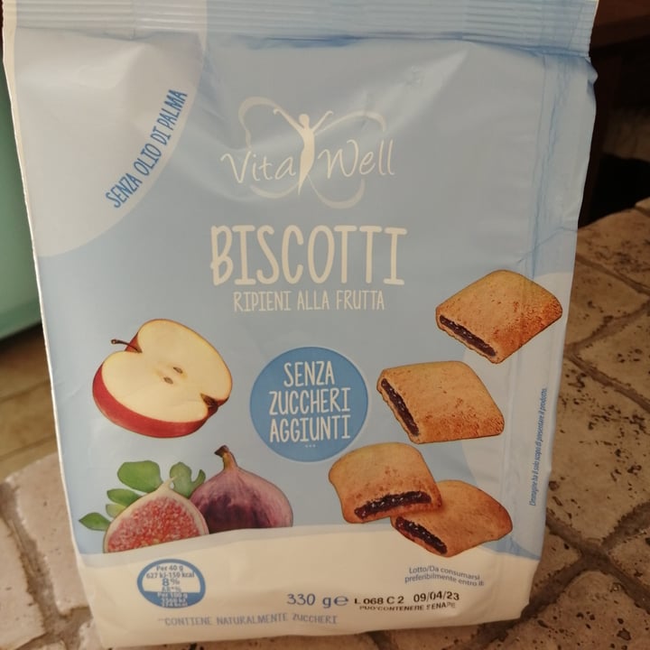 review photo of Vita well Biscotti ripieni alla frutta shared by @jamaika on 18 Apr 2022 - review