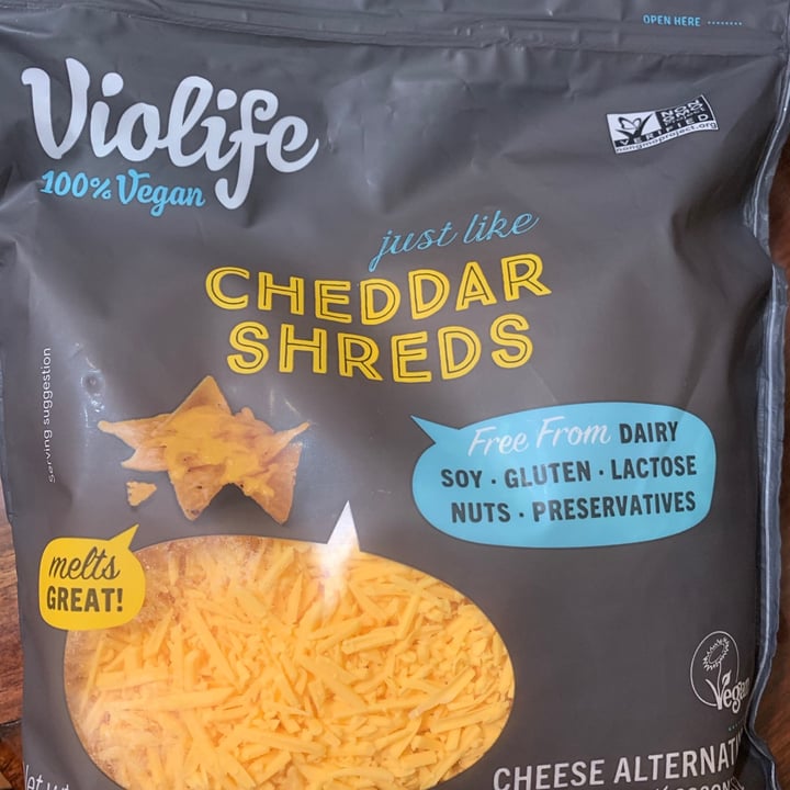 photo of Violife Cheddar Shreds shared by @veronica11 on  05 Mar 2021 - review