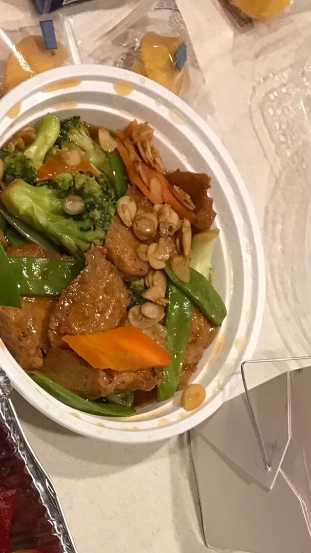 photo of Veggie Heaven Almond Chicken shared by @maddyf on  11 Feb 2019 - review