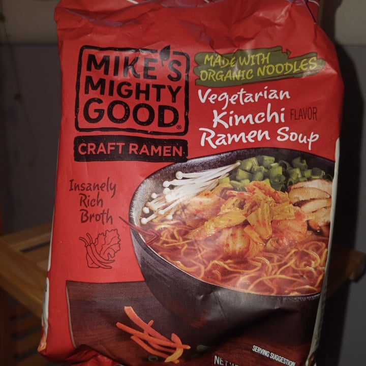 photo of Mike's Mighty Good Vegetarian Kimchi Ramen Soup shared by @craidy on  03 Jun 2021 - review