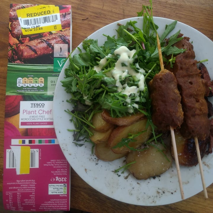 photo of Tesco Plant Chef Moroccan style koftas shared by @don1mclean on  04 May 2021 - review