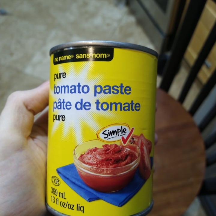 photo of No Name Sans Nom Tomato paste shared by @shaggyvegan on  08 Dec 2021 - review