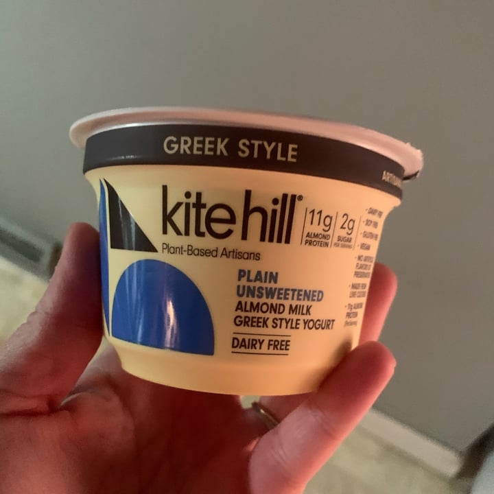 photo of Kite Hill Plain Unsweetened Almond Milk Greek Style Yogurt shared by @katyinmpls on  28 Oct 2020 - review