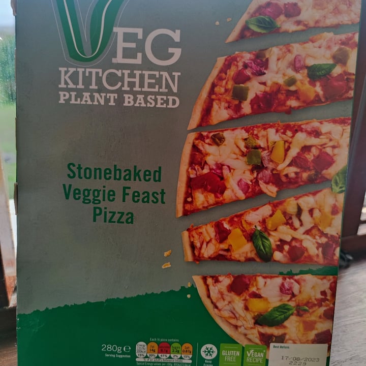 review photo of Supervalu Veg Kitchen Plant Based Stonebaked Veggie Feast Pizza shared by @arsone on 10 Nov 2022 - review