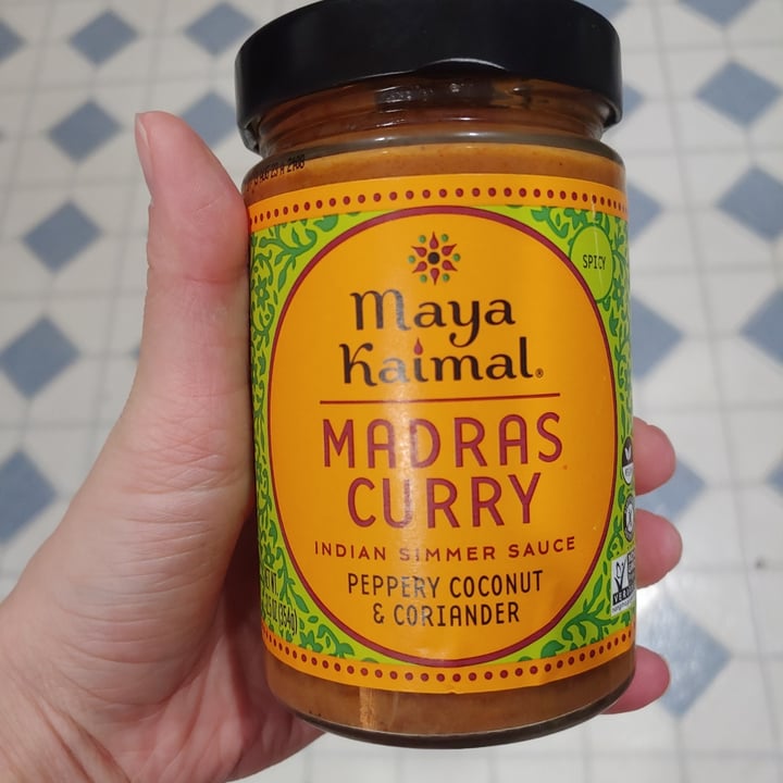 photo of Maya Kaimal Madras Curry Indian Simmer Sauce shared by @adriana1209 on  25 Oct 2021 - review