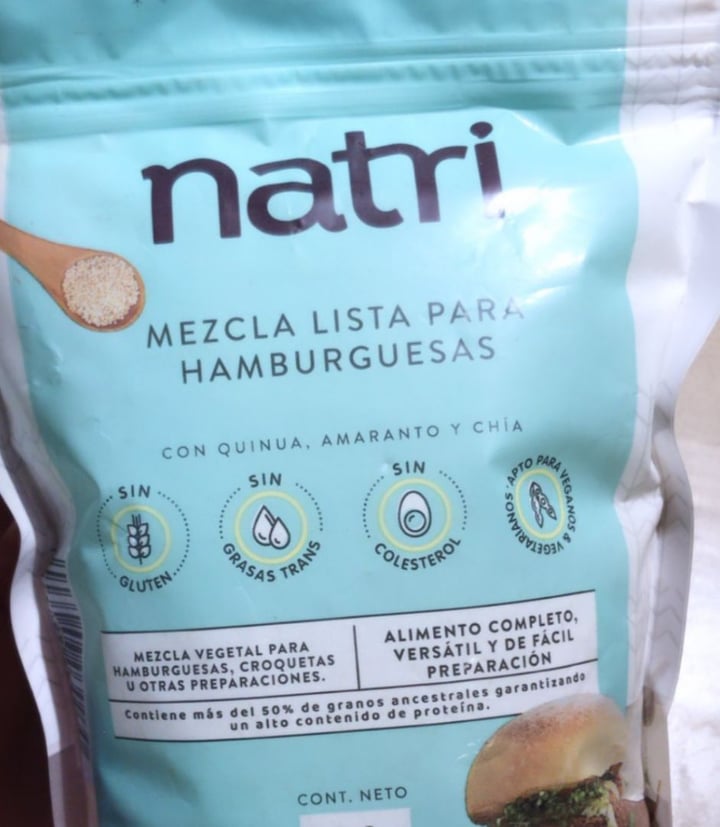 photo of Natri Mezcla lista para hamburguesas shared by @paola2pv on  27 Aug 2019 - review