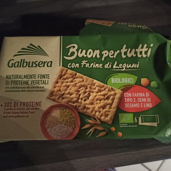 photo of Galbusera Cracker Buon per Tutti I Biologici shared by @beatricetoli on  01 Apr 2022 - review