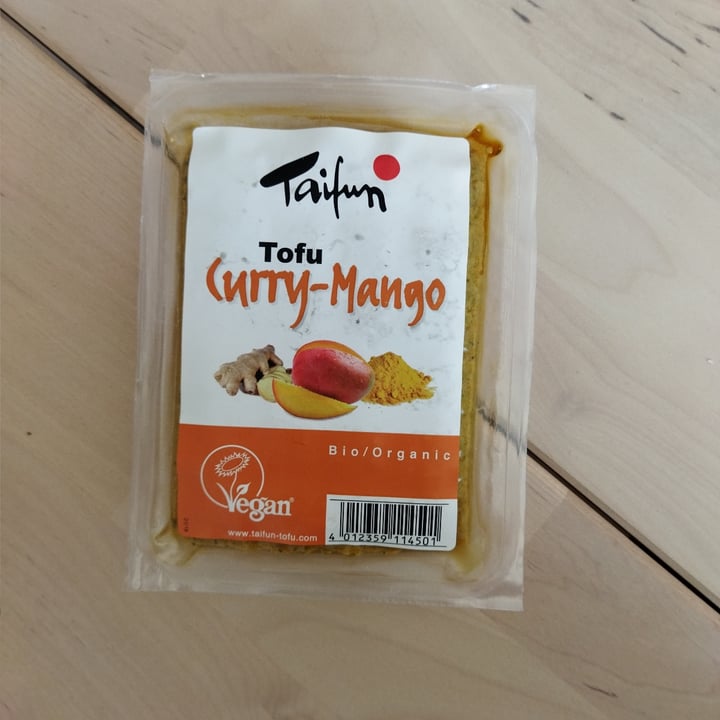 photo of Taifun Tofu Curry-Mango shared by @latahitiennevoyage on  28 Nov 2021 - review