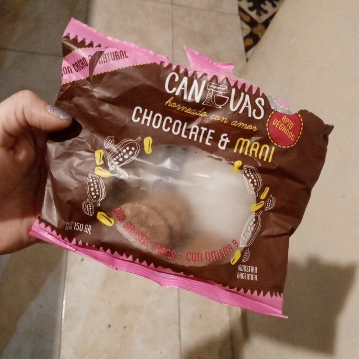 photo of Canvas Galletita de chocolate y maní shared by @dulci2020 on  29 Sep 2021 - review