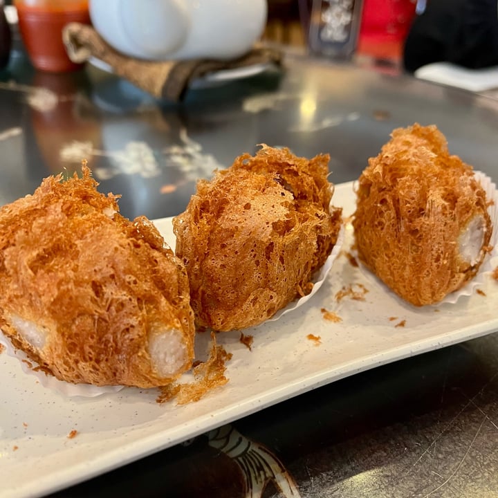 review photo of Nature's Vegetarian Restaurant (Bangsar) Sdn. Bhd. Yam Dumplings shared by @ramonadass on 26 Nov 2021 - review