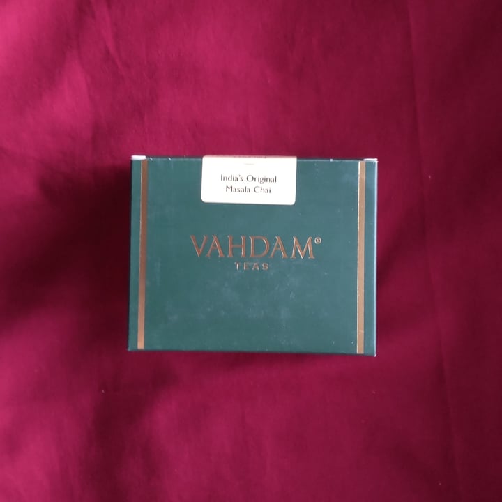 review photo of Vahdam Original Masala Chai shared by @levnagev on 05 Feb 2022 - review