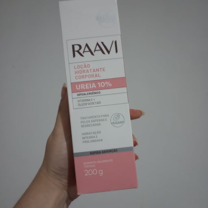 review photo of raavi Loção hidratante corporal shared by @sheilinha on 20 Jul 2022 - review