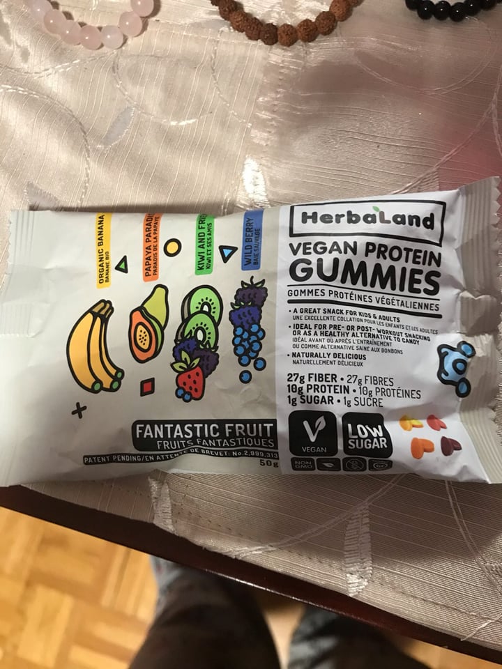 review photo of HerbaLand Vegan Protein Gummies Fantastic Fruit shared by @mia23 on 29 Dec 2019 - review