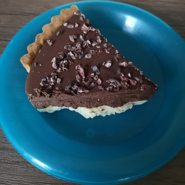 Foto do prato “Chocolate Tart”