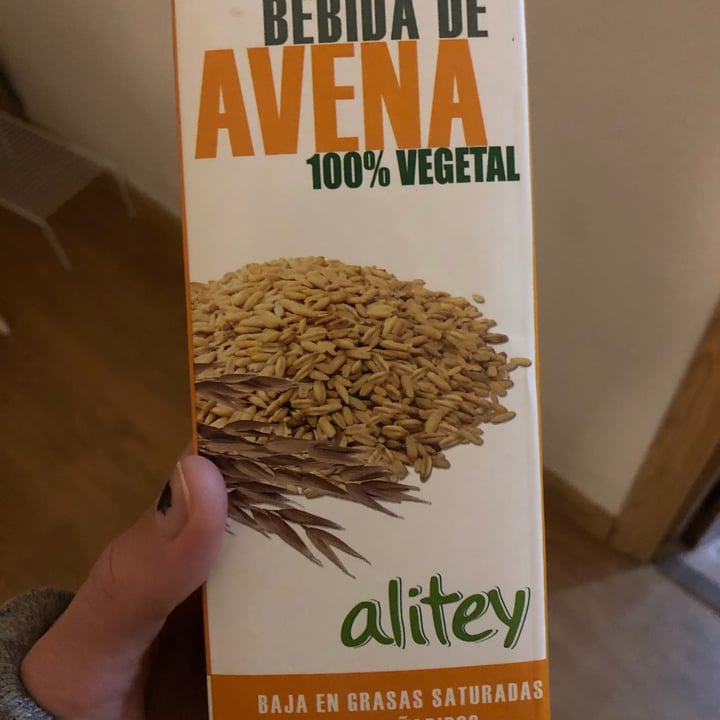 photo of Alitey Bebida de avena 100% vegetal shared by @marleyduerst on  25 Nov 2021 - review