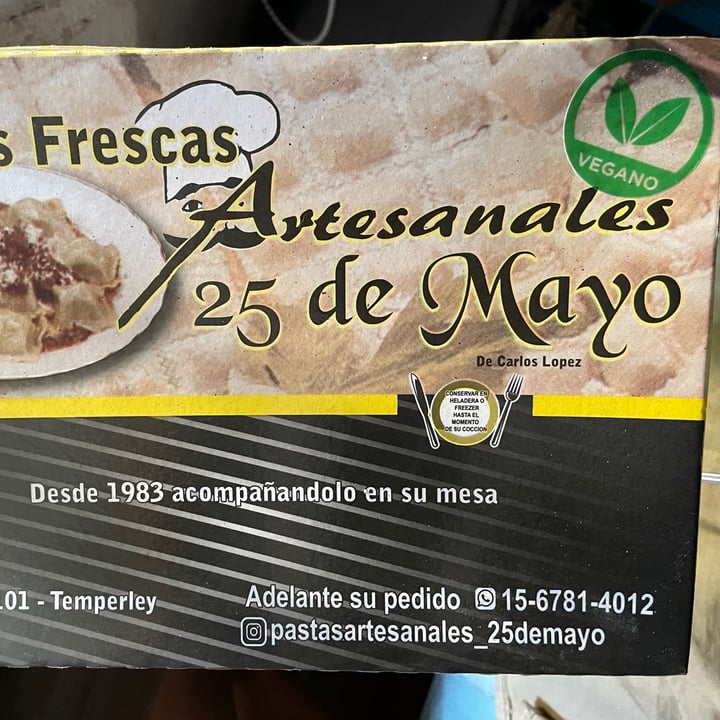 photo of Pastas artesanales 25 De Mayo Ravioles shared by @abertoia on  25 Mar 2021 - review