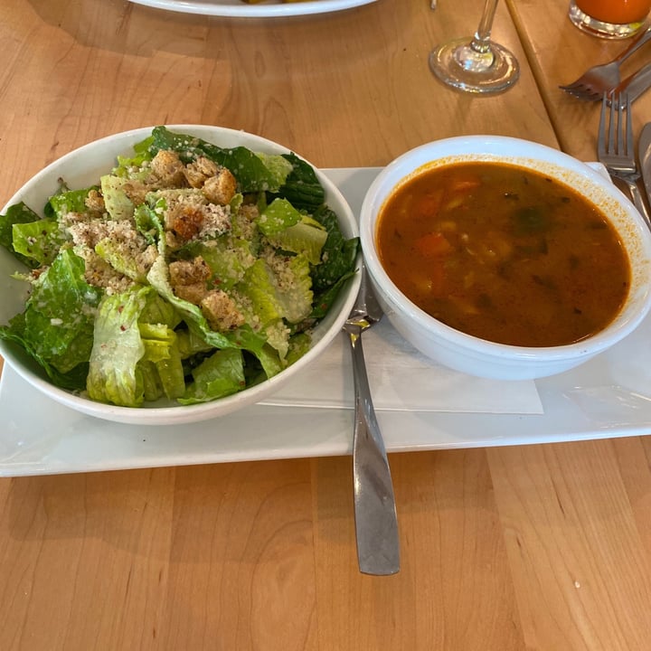 photo of Christopher's Kitchen Soup Of The Day And Cesar Salad shared by @gymtrapn1 on  06 Dec 2020 - review