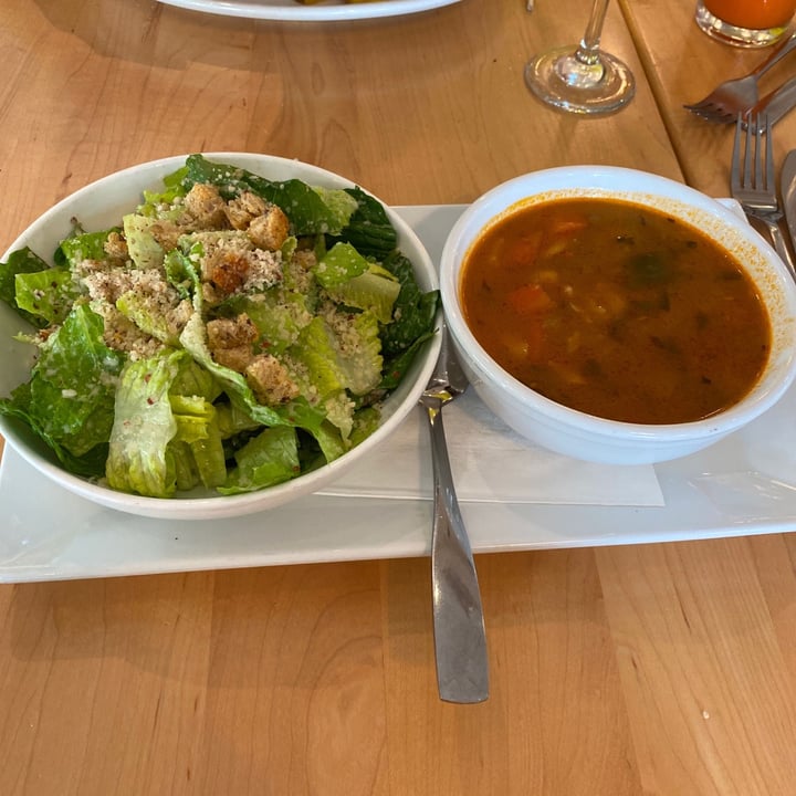 photo of Christopher's Kitchen Soup Of The Day And Cesar Salad shared by @gymtrapn1 on  06 Dec 2020 - review