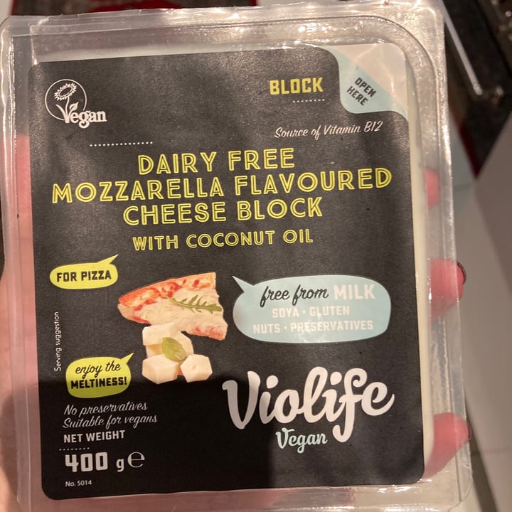 photo of Violife Mozzarella Flavor Block shared by @phoebekon2 on  05 Aug 2020 - review