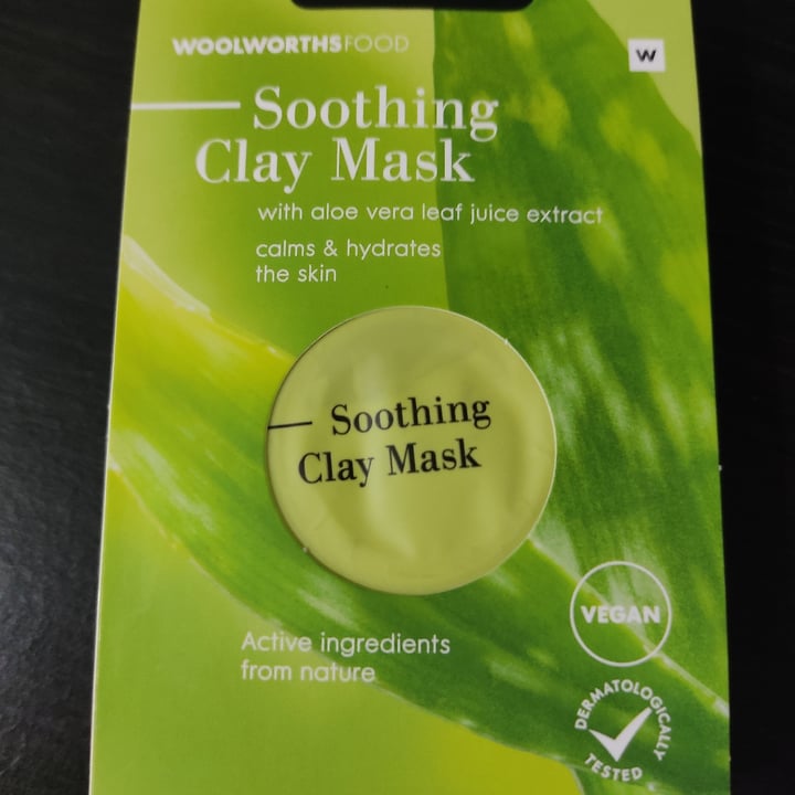 photo of Woolworths Brightening clay mask shared by @anxietea on  25 Mar 2021 - review
