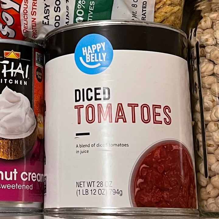 photo of Happy Belly Diced Tomatoes shared by @cressit on  01 Jul 2021 - review