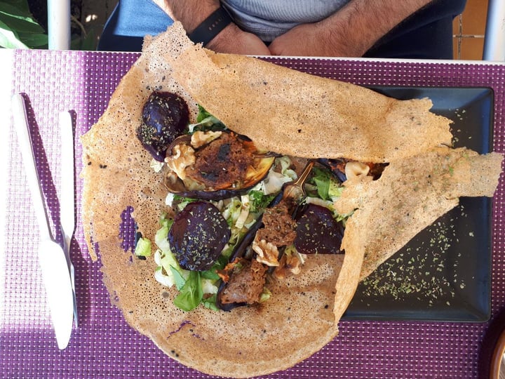 review photo of Biocrepería RiscoCaido Crep de berenjena shared by @mapygc on 01 Mar 2020 - review
